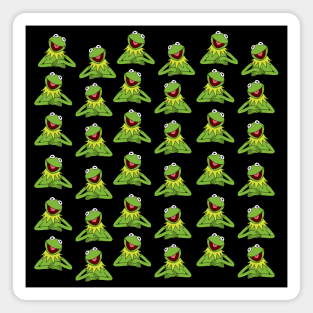 Kermit The Frog pattern Magnet
